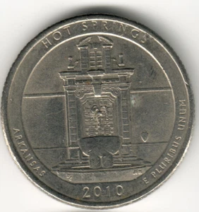 USA - 2010P - Washington ¼ Dollar - Hot Springs - Very Low Mintage - #8931 - Picture 1 of 2
