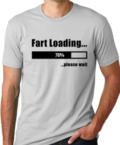 T-shirt divertente caricamento Fart Maglietta umorismo - Foto 1 di 4