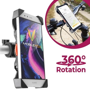 360° Bicycle Handlebar Holder Phone Suitable For for Huawei P40 P30 P20 Nova - Picture 1 of 6