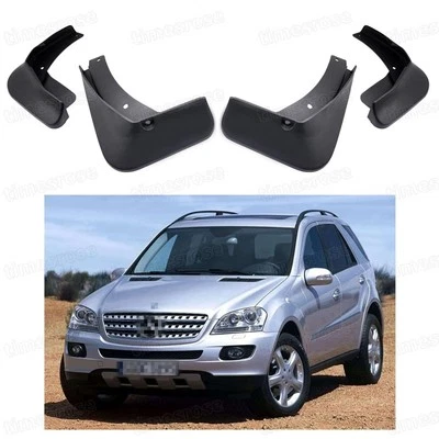 4Pcs Car Mud Flaps Splash Guard Fender Mudguard for Benz M-Class ML350 2007-2012 - Image 1 of 4