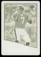 2017 Classics Plates and Patches Printing Plates Yellow #114 Boomer Esiason /1