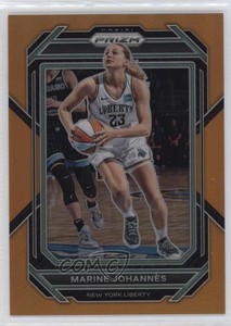 2023 Panini Prizm WNBA Orange Prizm /99 Marine Johannes #6 Rookie RC