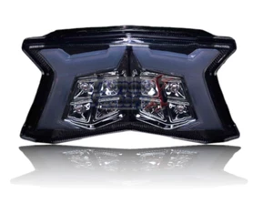 Smoked taillight built in indicators Z900 FOR kawasaki 2017-2024 650 NINJA 650 - Bild 1 von 8