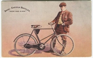 ROYAL ENFIELD FAHRRÄDER - Werbepostkarte - Bild 1 von 2