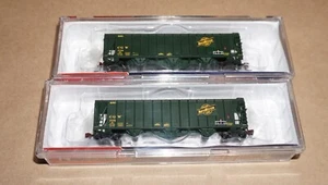 2X BLMA 16007 & 6 Dry Flo Covered Hoppers N Scale GA3500CF Chicago North Western - Picture 1 of 4