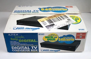 Apex Digital Model DT502 Digital TV Converter Box - Picture 1 of 3