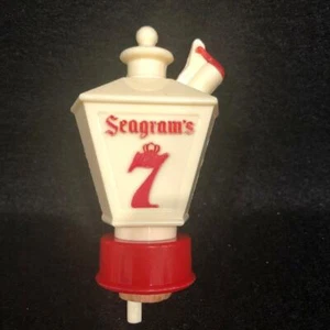 Vintage Seagram's 7 Bottle Pourer Stopper - Picture 1 of 6