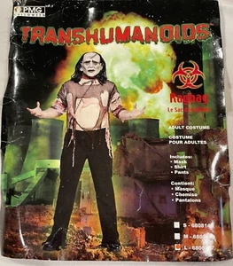 Men's Zombie Costume WITH Mask & Pants, Size L (fits 46-48), BRAND NEW - Picture 1 of 5
