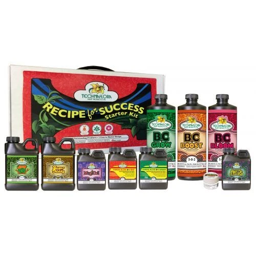 Technaflora Recipe For Success Starter Kit Complete Grow Nutrients 11 Produtos - Imagem 1 de 2