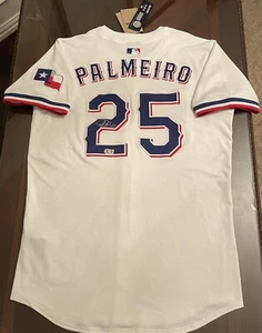Autographed Rafael Palmeiro #25 Texas Rangers Nike Authentic On-Field Jersey 44 - Picture 1 of 24