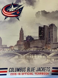 2015 2016 COLUMBUS BLUE JACKETS YEARBOOK NHL OFFICIAL HOCKEY STANLEY CUP CHAMPS - Picture 1 of 1