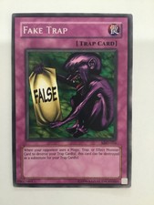 Yu-Gi-Oh! | Fake Trap | 2002 Metal Raiders MRD-056 | Rare- Very good/VLP