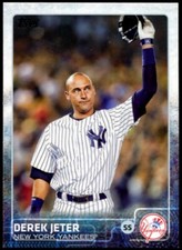 2015 Topps Series 1 Derek Jeter #1 Photo Variation SP NM-MNT