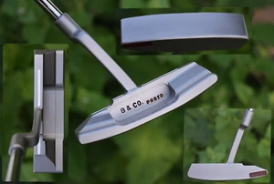Byron Morgan Prototype 615 Putter / RH 35" Stainless Steel Unique Weld Neck RARE - Picture 1 of 23