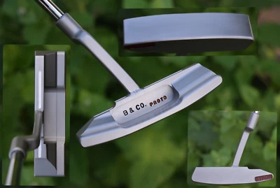 Byron Morgan Prototype 615 Putter / RH 35" Stainless Steel Unique Weld Neck RARE - Image 1 of 4