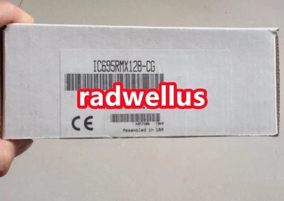 New Factory Sealed GE IC695RMX128 Fanuc RX3i Redundancy Memory IC695RMX128 - Image 1 of 3