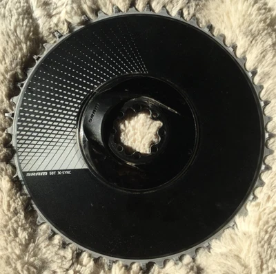 Plato de montaje directo SRAM 50T X-Sync Aero, negro explosivo Foto 1 de 3