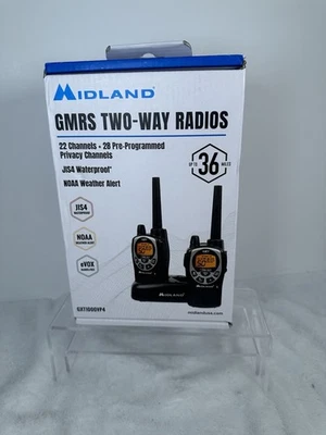 Midland GXT1000VP4 up to 36 Mile Two-way Radio - Image 1 of 4