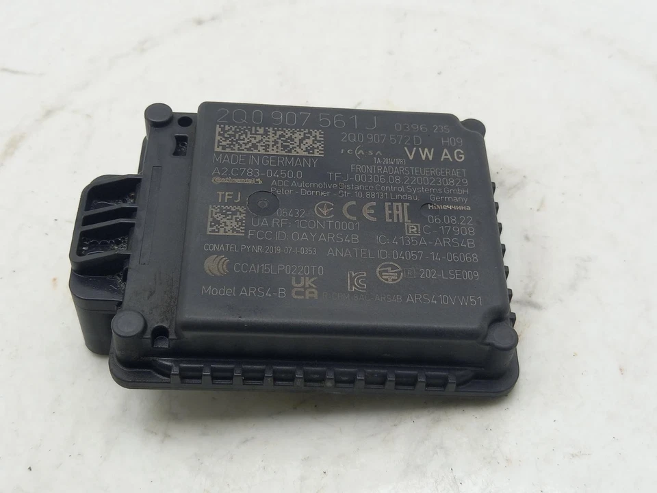 Módulo de control de radar VOLKSWAGEN TRANSPORTER ECU 2015-2025 2Q0907561J Foto 1 de 4