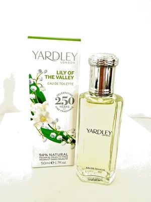 Yardley London Lily of the Valley Eau de Toilette 1.7 oz 50ml Vegan Cruelty Free - Image 1 of 4