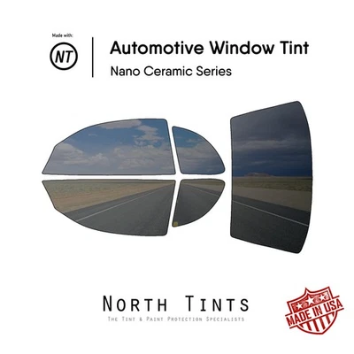 Película de tinte de ventana precortada nano cerámica vidrio para automóvil para Dodge Neon 1995-1999 cupé Foto 1 de 4