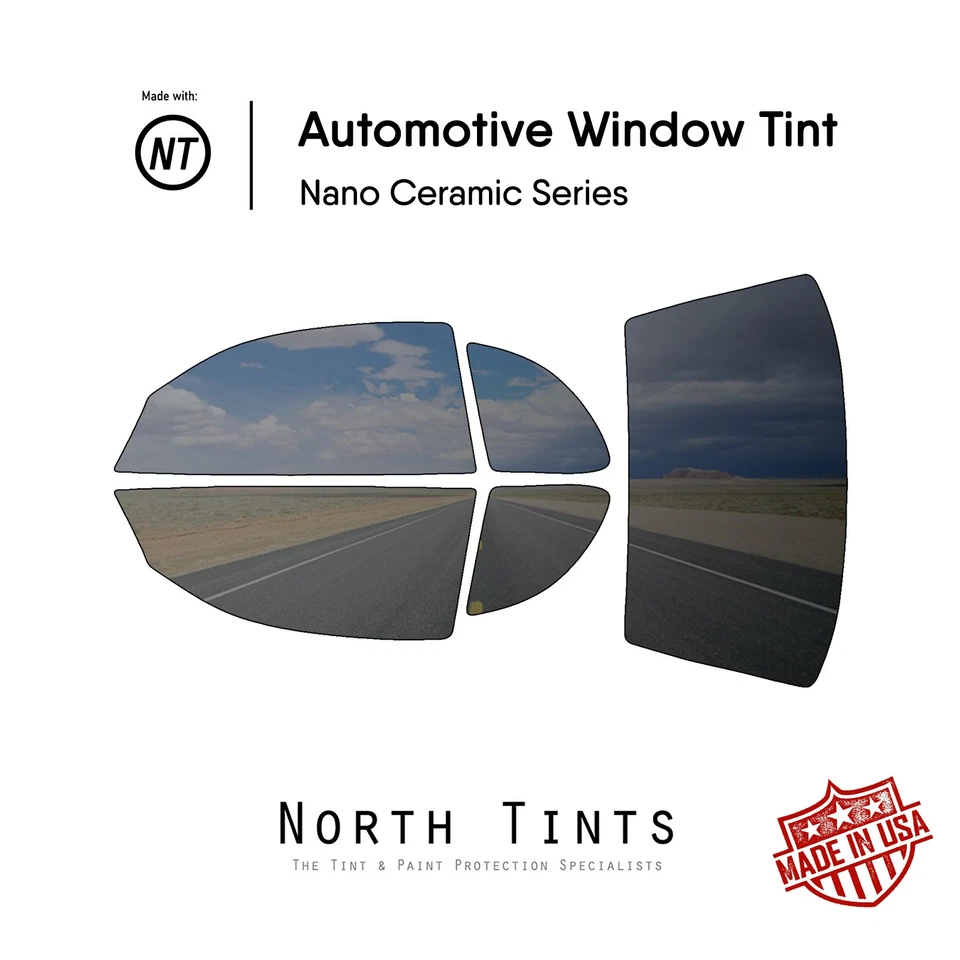 Нанокерамическая предварительно нарезанная тонированная пленка для окна автомобильное стекло для Dodge Neon 1995-1999 купе - Изображение 1 из 4