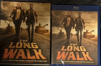 THE LONG WALK (Blu-Ray & Digital, 2025) w/ Slipcover Free Shipping  - Image 1 of 2