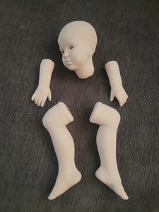 Donna Rubert 1998 Samantha Porcelana Muñeca Hacer Kit Muñeca Obras de Arte - Imagen 1 de 9