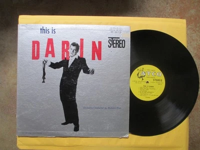 BOBBY DARIN "THIS IS BOBBY DARIN" ATCO-115 ORIGINAL STEREO 1'ST PRESSING HARP LB - Image 1 of 2