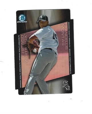 2014 Bowman Chrome Scouts Breakout Die-Cut Refractors #BSBFM Francellis Montas - Image 1 of 2