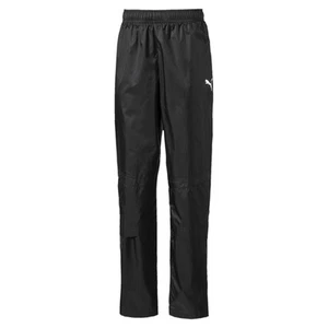 PUMA Liga Rain Training Athletic Pants Youth Boys Black Athletic Casual Bottoms - Picture 1 of 1