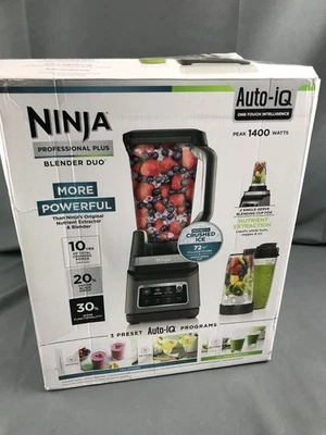 Licuadora Ninja Professional Plus DUO con Auto-iQ - Negra Foto 1 de 4
