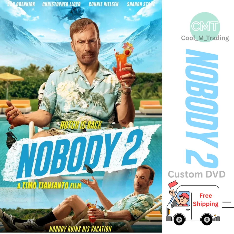 Nobody 2 (2025) DVD – Action Thriller Comedy Movie, Region Free, English Subs - Image 1 of 3