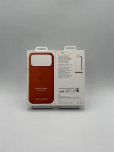 Apple Silicone Case with MagSafe for iPhone 17 Pro Max 6.9" Terra Cotta A3560 - Picture 1 of 5