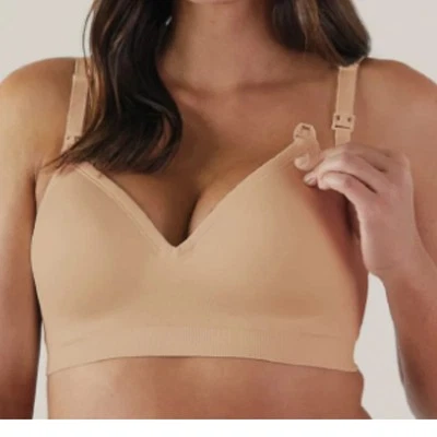 New Read! BRAVADO DESIGNS Plunge Nursing Bra Butterscotch Size: M - Image 1 of 4