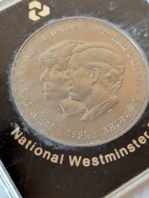 1981 HRH Prince Charles Of Wales And Lady Diana Spencer Royal Wedding In Case - Image 1 of 4