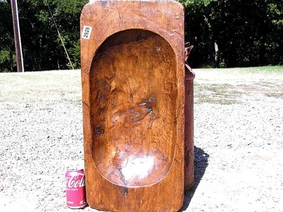 Large Wooden Dough Bowl, table centerpiece 2929 - Image 1 of 3