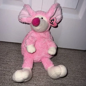 TY RATZO The PINKY BEANIE BUDDY - COMO NUEVO con ETIQUETAS ROSAS - Imagen 1 de 8