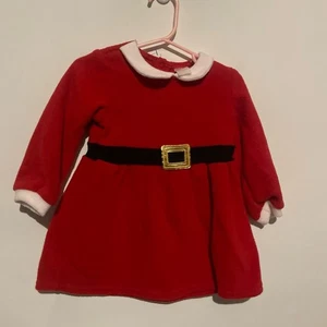 Mrs. Santa Clause H&M Fleecekleid 9-12‎ Monate - Bild 1 von 5