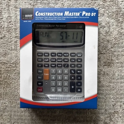 Calculated Industries Construction Master 44080 11-digit Construction - Image 1 of 4