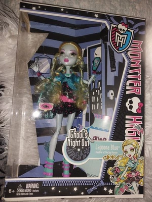 Monster High Lagoona Blue, Ghoul's Night Out Fashion Doll, 2012 NIB Mattel - Image 1 of 4