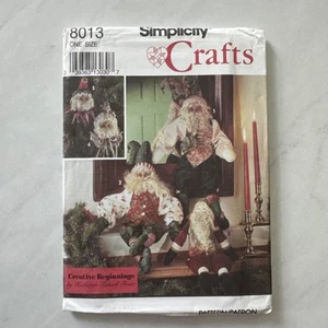 Simplicity Crafts Sewing Pattern 8013 | Vintage 1992 Victorian Elves | UNCUT - Picture 1 of 8