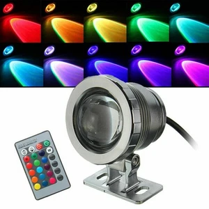 10W-20W LED RGB Unterwasserlicht Strahler Aquarium Beleuchtung Teichlampe Brunne - Bild 1 von 15