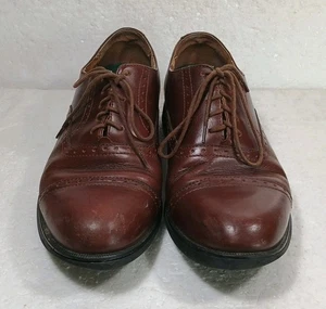 TOWNCRAFT LITES LEATHER MENS SHOES. SIZE 9 M Worn Please See Pictures - Picture 1 of 15
