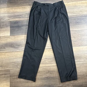 Lauren Ralph Lauren Men’s Slacks Neil Black Pants NWT Size 36W x 32L Preppy - Picture 1 of 5