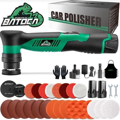 Levigatrice eccentrica a batteria BATOCA S5 25mm/75mm con 2 batterie lucidatrice senza fili