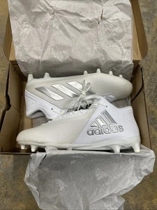 Adidas SM Freak Mid RFS Fußballschuhe weiß/silber FX7394 Herren Größe 12 -LESEN- - Bild 1 von 5
