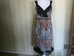 women's coldwater creek sleeveless silk dress size 10 NWT - Picture 1 of 6