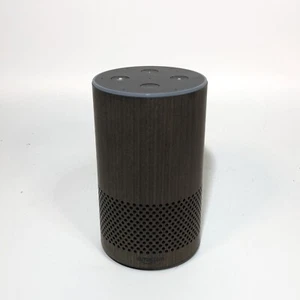 Amazon Echo 2nd Gen Smart Speaker Wood - Picture 1 of 4