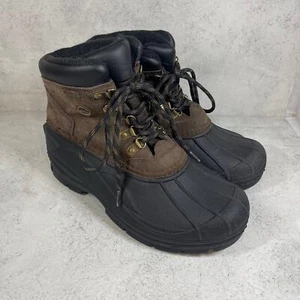 Totes Mens Size 8 Medium Spencer Brown Winter Boots - Picture 1 of 10